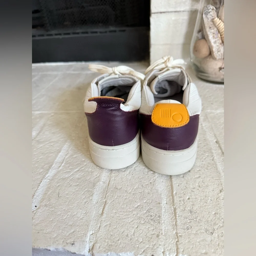 ONCEPT LONDON SHOE - WHITE/CAPPUCCINO Size 9.5